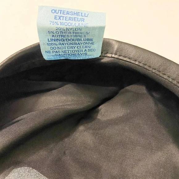 Vintage  Krystal Cap Girl Scout Felt Cap Junior Medium 55 cm Made In Canada - Picture 8 of 12